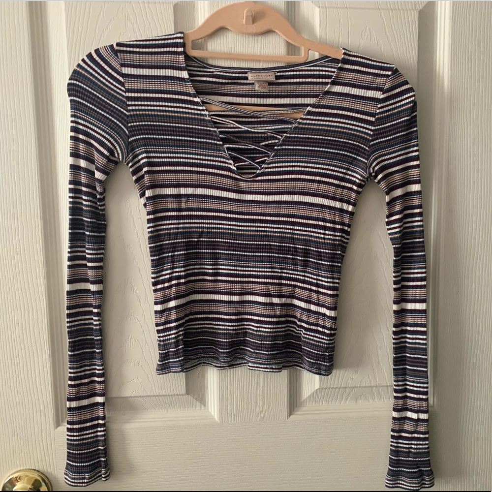 Cape Juby Striped Long Sleeved Shirt